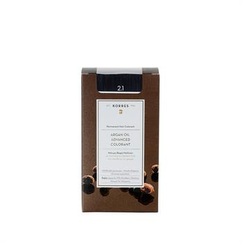 Korres Argan Oil Advanced Colorant 2.1 Μαύρο Μπλέ