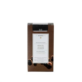 Korres Argan Oil Advanced Colorant  3.0 Καστανό Σκούρο