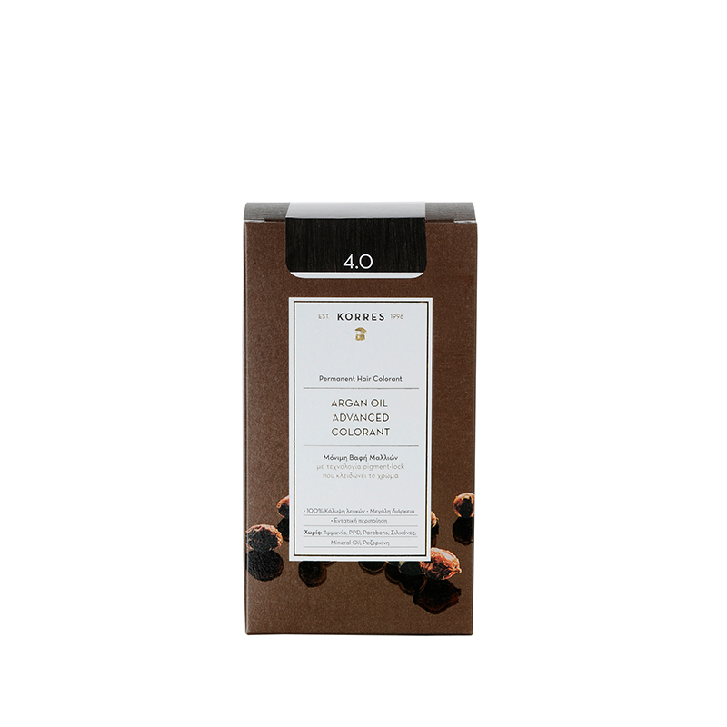 Korres Argan Oil Advanced Colorant 4.0 Καστανό