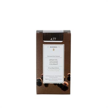 Korres Argan Oil Advanced Colorant 4.77 Σκούρο Σοκολατί