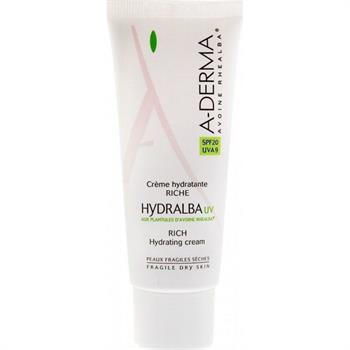 A-Derma Hydralba Creme Hydradante UV Riche SPF20 40ml