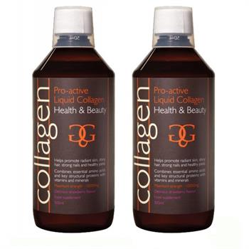 Collagen Pro-active Λεμόνι 2X600ml