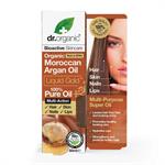 Dr. Organic Moroccan Argan Oil Liquid Gold 100% Pure Oil 50ml