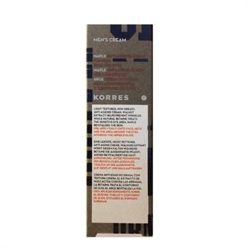 Korres Men's Cream Σφένδαμος Αντιρυτιδική Κρέμα Προσώπου & Ματιών 50ml