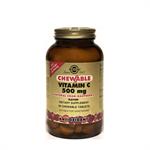 Solgar Vitamin C 500mg Rasberry 90 μασώμενα δισκία
