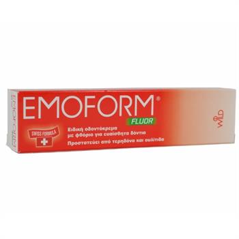 Emoform Fluor Κόκκινη Οδοντόπαστα 50ml