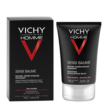 Vichy Homme Sensi Baume After Shave για Μετά το Ξύρισμα κατά των Ερεθισμών 75ml