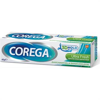 Corega Cream Ultra Στερεωτική Κρέμα Οδοντοστοιχιών 40gr