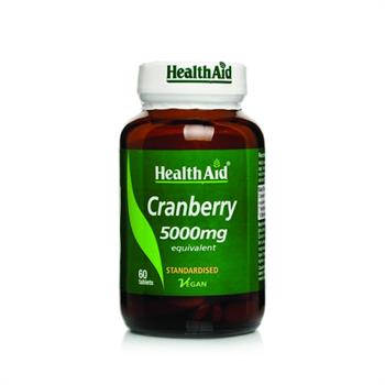 Health Aid Cranberry 5000mg 60tabs