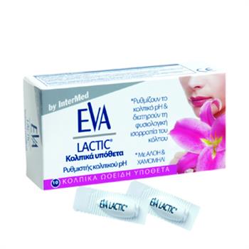 Intermed Eva Lactic Ovules με Γαλακτικό Οξύ & Γλυκογόνο 10τμχ