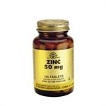 Solgar Zinc Gluconate 50mg 100tabs