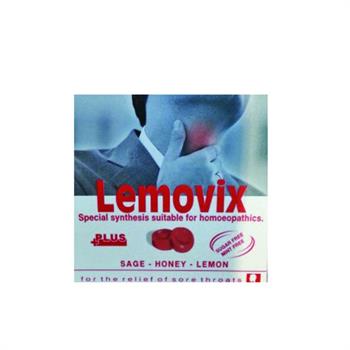 Lemovix Παστίλιες με Φασκόμηλο και Βιταμίνη C Χωρίς Ζάχαρη 16τμχ