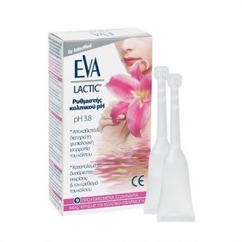 Intermed Eva Lactic Gel Vaginal Gel, 9 προγεμισμένους με γέλη κολπικούς εφαρμοστές των 5ml