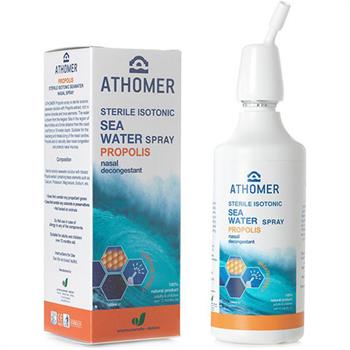 Athomer Spray Ισότονο Θαλασσινό Νερό με Πρόπολη 150ml