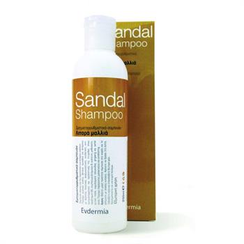Evdermia Sandal Σαμπουάν για Λιπαρά Μαλλιά 250ml