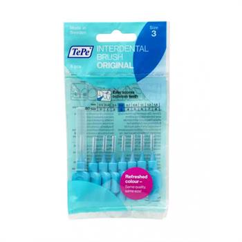 TePe X-Fine Μεσοδόντια Βουρτσάκια Μπλε 0,6mm