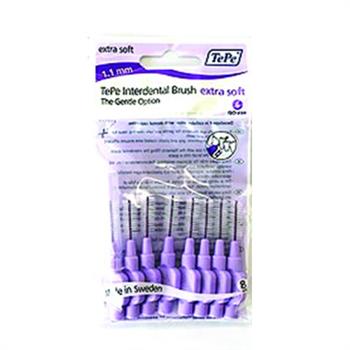 TePe Coarse Μεσοδόντια Βουρτσάκια Μωβ 1,1mm