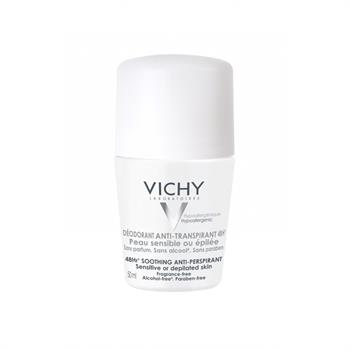 Vichy Deodorant 48ωρη Φροντίδα για Ευαίσθητες ή Αποτριχωμένες Επιδερμίδες 50ml