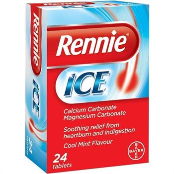 Rennie Ice 24 Μασώμενα Δισκία για την Δυσπεψία