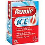 Rennie Ice 24 Μασώμενα Δισκία για την Δυσπεψία