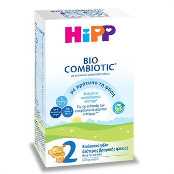 HiPP Bio Combiotic 2 Βιολογικό Βρεφικό Γάλα 600gr