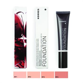 Korres Wild Rose Foundation SPF15 RF4 30ml