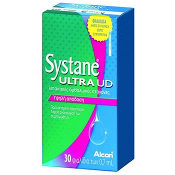 Systane Ultra Λιπαντικές Οφθαλμικές Σταγόνες 30X0.7ml