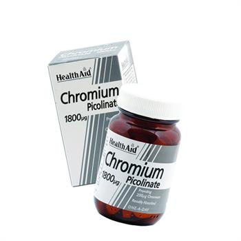 Health Aid Chromium Picolinate 1800mg 60tabs