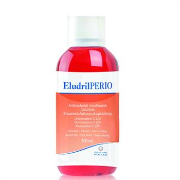 Eludril Perio Στοματικό Διάλυμα Xλωρεξιδίνης 300ml