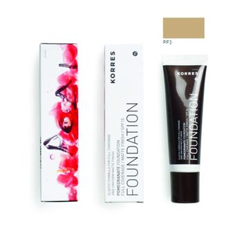 Korres Pomegranate Foundation SPF15 PF3 30ml