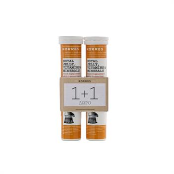 Korres Royal Jelly Vitamins & Minerals 2X18 αναβράζοντα δισκία