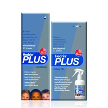 Hedrin Plus Spray Gel Αντιφθειρική Γέλη 100ml