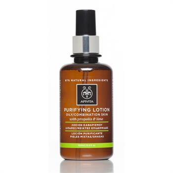 Apivita Purifying Λοσιόν για Λιπαρές/Μεικτές Επιδερμίδες με Πρόπολη & Κίτρο 200ml