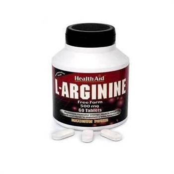 Health Aid L-Arginine 500mg 60tabs