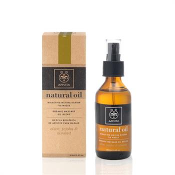 Apivita Natural Oil Βιολογικό Μείγμα Ελαίων για Μασάζ 100ml