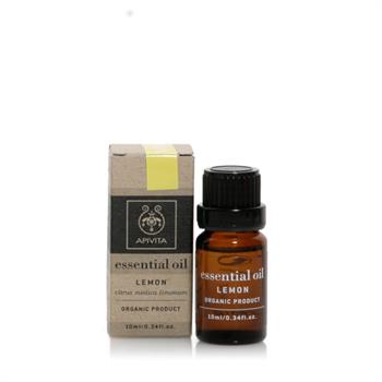 Apivita Essential Oils Αιθέριo Έλαιo με Λεμόνι 10ml