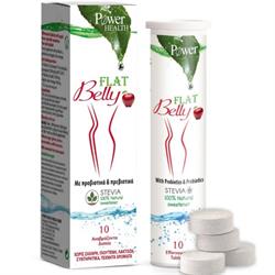 Power Health Flat Belly Συμπλήρωμα για Ανάλαφρη & Επίπεδη Kοιλιά 10 Αναβράζοντα Δισκία με στέβια