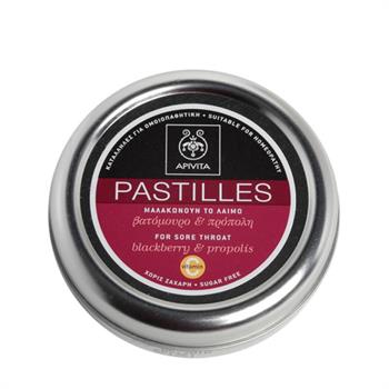 Apivita Pastilles για τον Λαιμό με Βατόμουρο & Πρόπολη 45gr