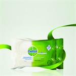 Dettol Wipes Αντιβακτηριδιακά Υγρά Μαντηλάκια Καθαρισμού 15τμχ