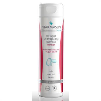 Pharmasept Tol Velvet Energizing Shampoo για Ξηρά Μαλλιά 250ml