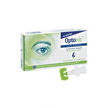 Intermed Optonic Οφθαλμικές Σταγόνες 0,5x10 Αμπούλες