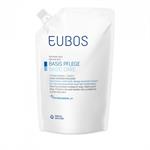Eubos Blue Liquid Washing Emulsion Refill 400ml– Κρεμώδες Καθαριστικό για Κανονικό & Ξηρό Δέρμα