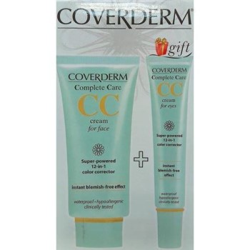 Coverderm Complete Care CC Cream 40ml Soft Brown & CC Cream For Eyes15ml