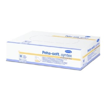 Hartmann Peha-Soft Syntex Powderfree Εξεταστικά Γάντια Συνθετικά Χωρίς Πούδρα Medium 100 Τεμάχια