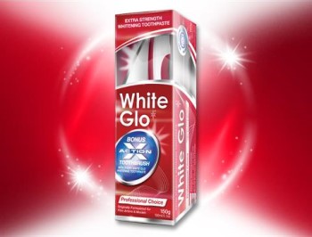White Glo Professional Choice Toothpaste Οδοντόκρεμα με Φθόριο για Εξάλειψη Λεκέδων 150g + Οδοντόβουρτσα