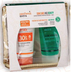 Panthenol Extra Face & Body Milk SPF30 150ml Δώρο Aloe Vera after sun 