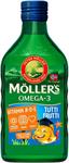 Möller’s Cod Liver Oil 250ml Tutti Frutti – Ιχθυέλαιο με Ωμέγα-3, Βιταμίνες A, D & E