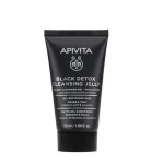 APIVITA BLACK DETOX CLEANSINGE JELLY NEW 50ML TRAVEL SIZE