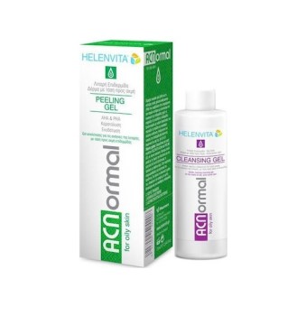 Helenvita Set με ACNormal  PEELING  Gel 75ml & ΔΩΡΟ ACNormal Cleansing Gel 100ml