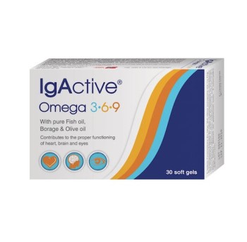 IgActive Omega 3-6-9 30 μαλακές κάψουλες